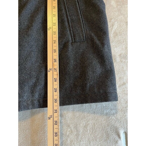 Michael‎ Kors Coat Men’s L Large Gray Wool Blend Jacket Button Up - Picture 5 of 8